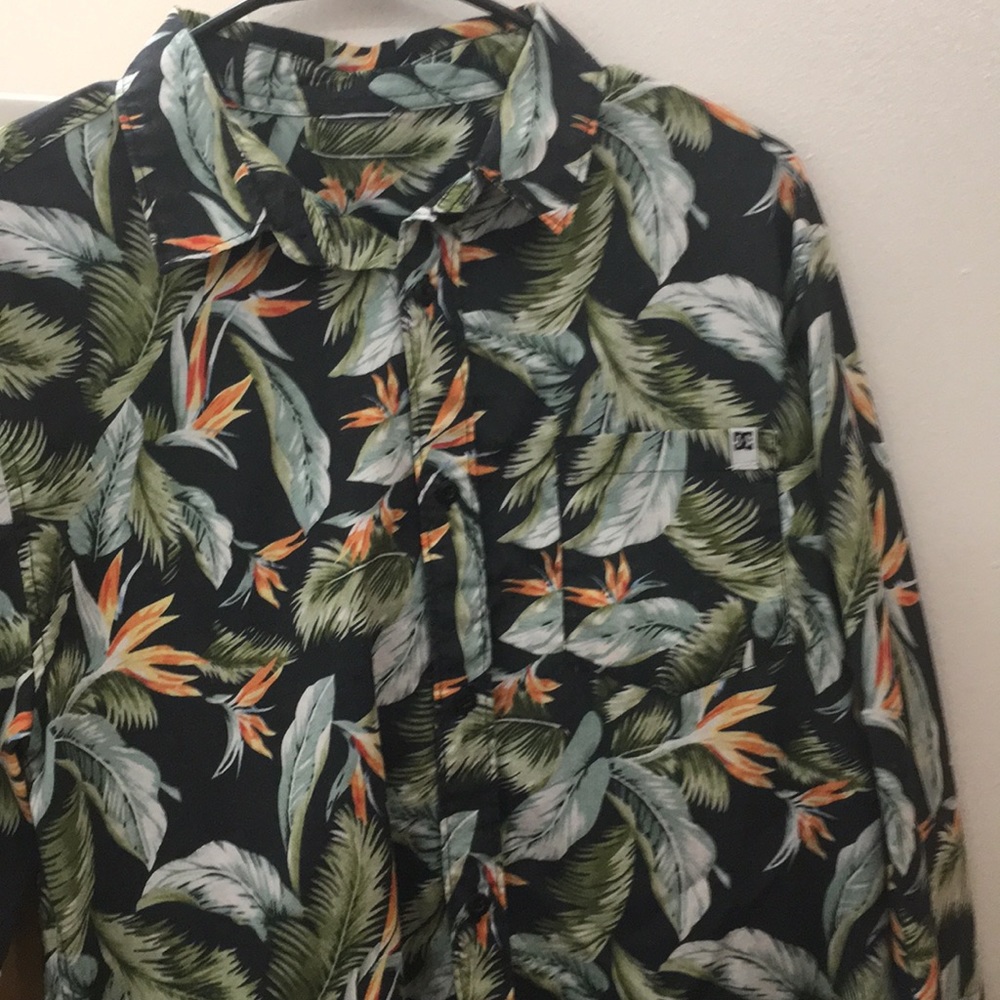DC (shoe brand) - LongSleeve Tropical Button Shirt
